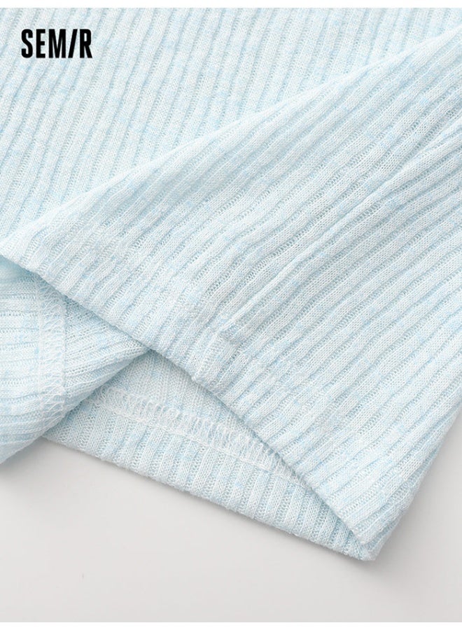 سيمير كارديغان بخامة منقوشة مضلعة للنساء - Image 5