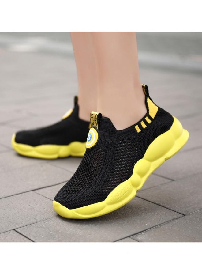 NIBEMINENT Children Running Sneakers Boys Kids Shoes Mesh Breathable Anti-Slip Walking Patchwork Tenis Toddler Soft Soled Unisex Shoes - Image 4