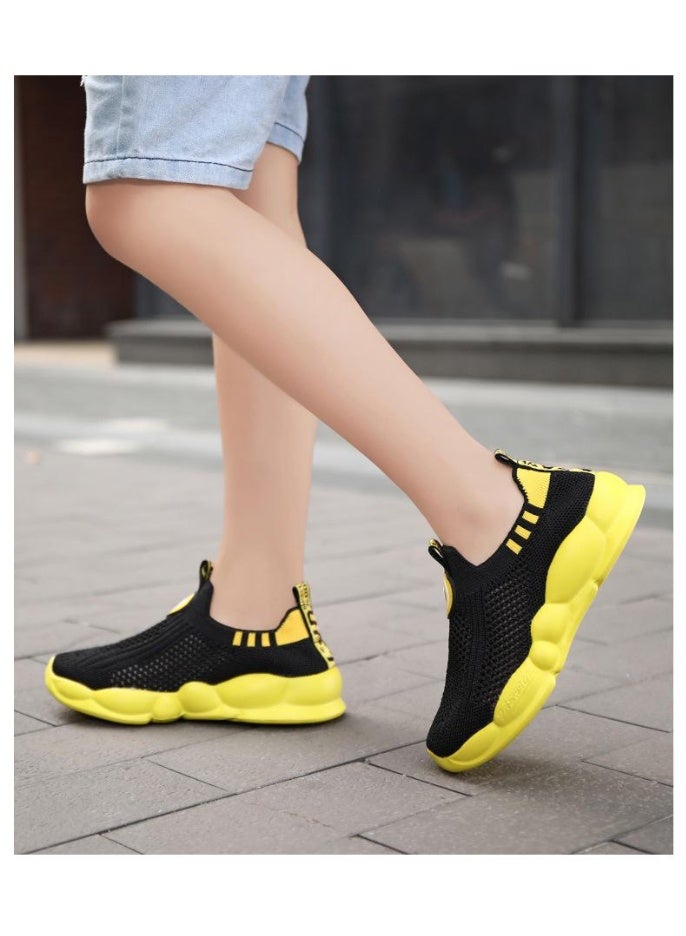 NIBEMINENT Children Running Sneakers Boys Kids Shoes Mesh Breathable Anti-Slip Walking Patchwork Tenis Toddler Soft Soled Unisex Shoes - Image 3