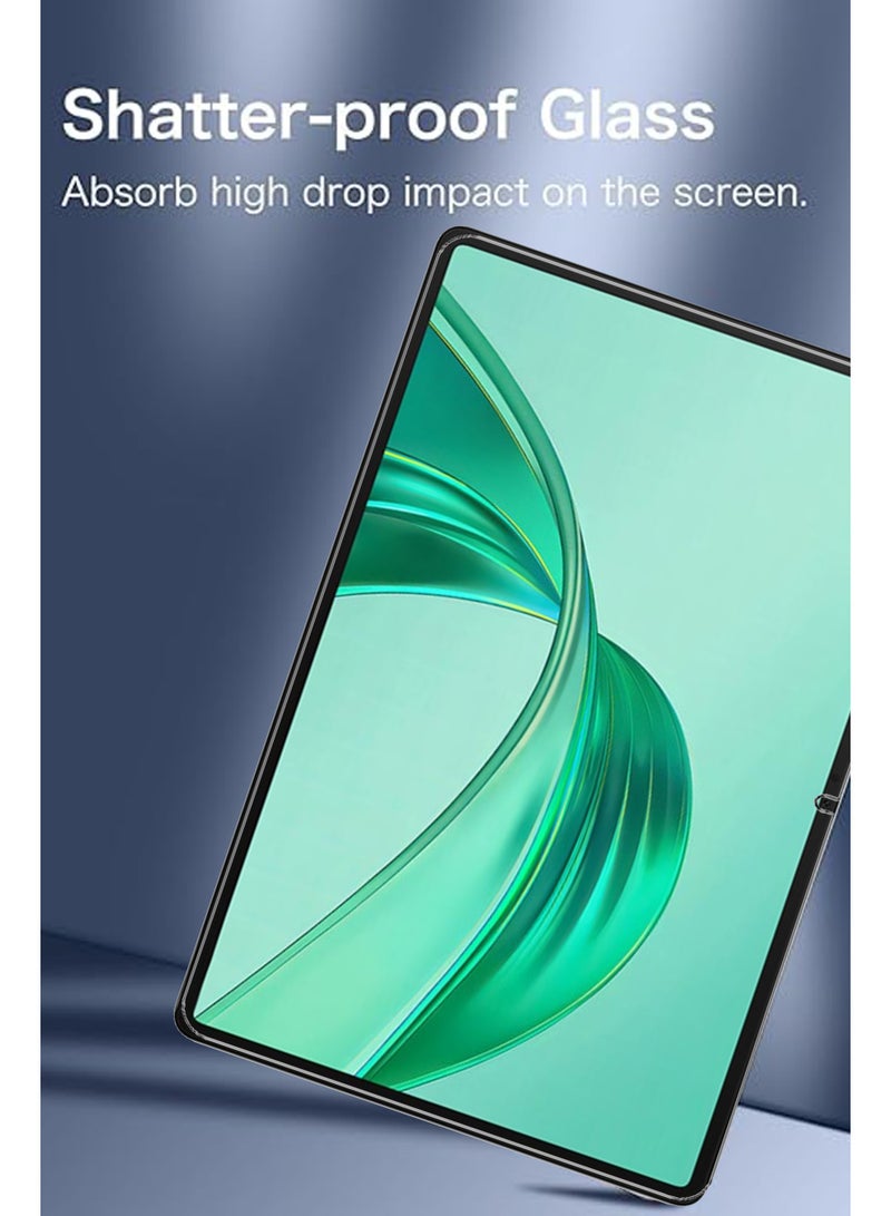 BYTER 2 Pieces For Honor Pad X8A 11 Inch Tempered Glass Screen Protector – High Transparency, Delicate Touch, Anti-Explosion, Smooth Arc Edges, Easy Installation, Screen Protector for Honor Pad X8A - Image 3