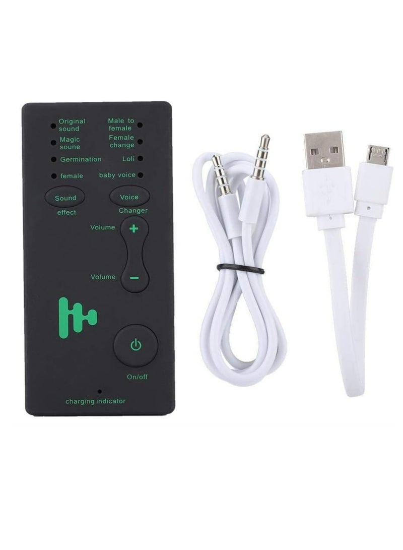 Voice Changer for Xbox One Portable Microphone Sound Effect Live Broadcast Voice Disguiser for Mobile Phone PC Laptops Xbox One Games - Image 1