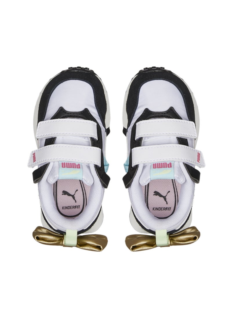 PUMA - Rider FV BOW Kids Girls Pink Sneakers - Image 1