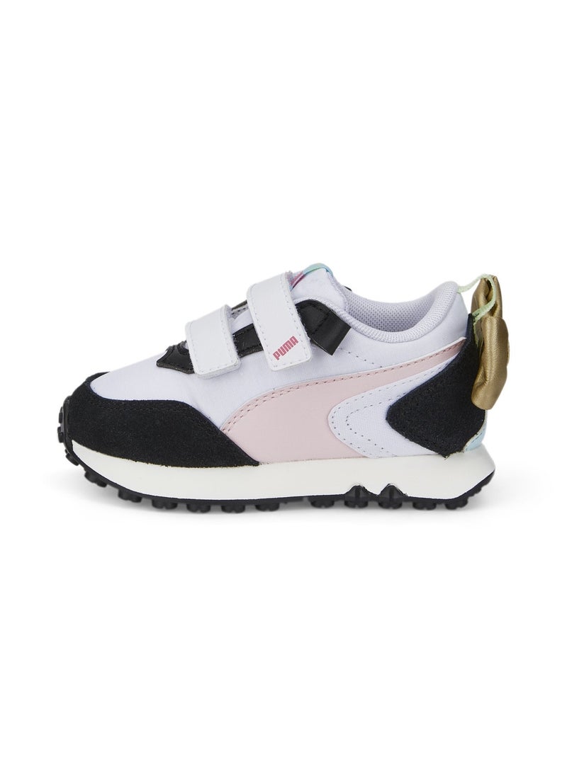 PUMA - Rider FV BOW Kids Girls Pink Sneakers - Image 1