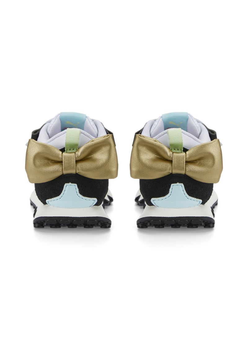 PUMA - Rider FV BOW Kids Girls Pink Sneakers - Image 1