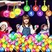 SHQDD 100PCS Light Up LED Bouncy Balls for Toddlers 13 Years Flashing Sensory Toys ChildSafe Rubber Ball with 6 Colors Bulk Party Favors Carnival Prizes for Kids Stress Relief Toys for Adults - Image 3