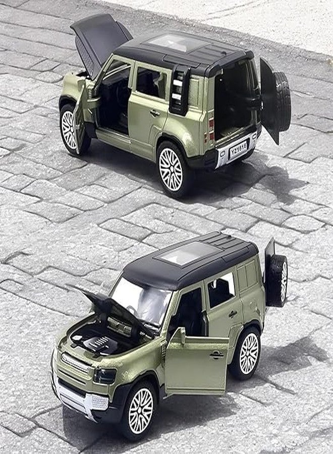 Royals hub Diecast 1:36 Defender Metal Body Car Model Openable Doors, Bonnet & Boot Pull-Back Action Toy for Kids Diecast Collector Display Model (Multi Color) - Image 2