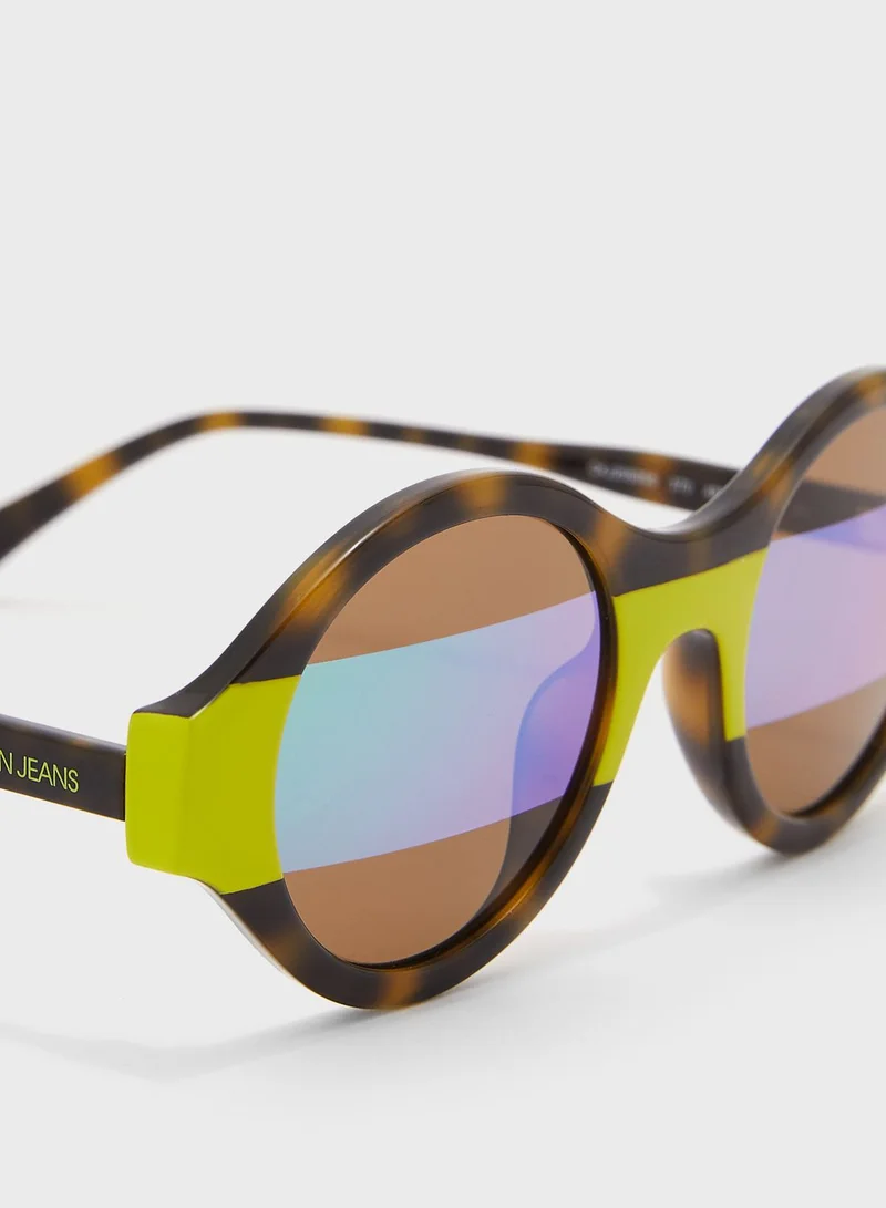 Calvin Klein Jeans Ckj20505S Round Sunglasses