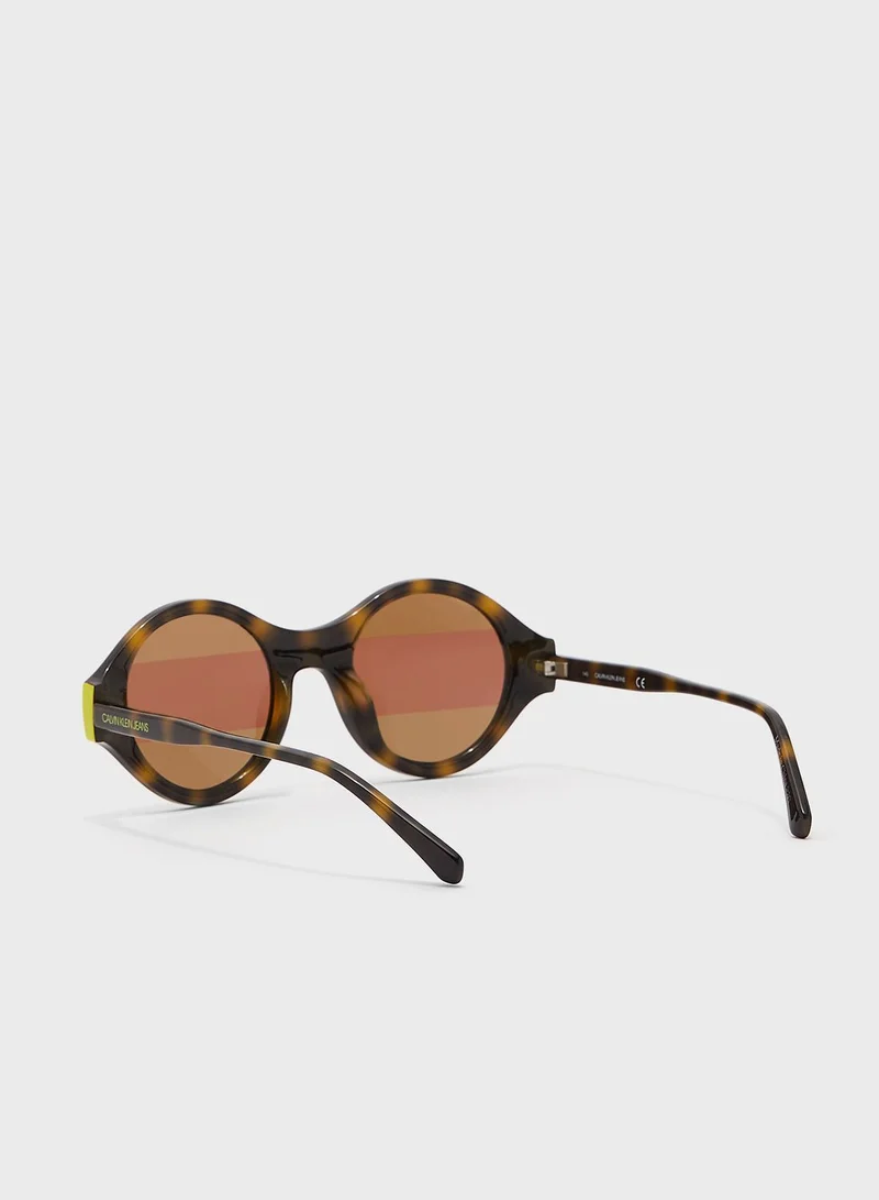 Calvin Klein Jeans Ckj20505S Round Sunglasses