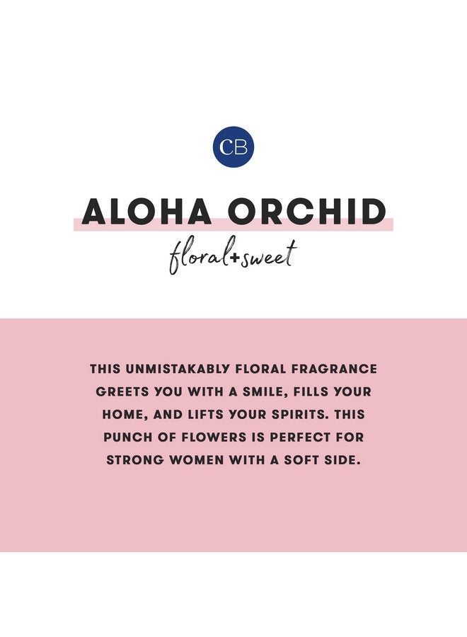 Capri Blue 19 Oz. Signature Jar Candle Aloha Orchid by Capri Blue - Image 3