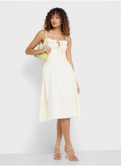 Ginger Corset Bodice Princess Cut Volume Dress  - Image 1