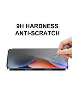 BORTONY Pack of 2 iPhone 14 Plus /13 Pro Max Privacy Screen Protector 9H Anti Spy Dark Film Guard Case Friendly Bubble Free Tempered Glass for Apple iPhone 14Plus/13 Pro Max 6.7 Inch 2022  - Image 3