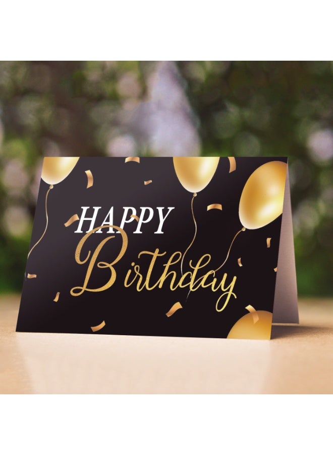 Generic 24- Piece Assorted Birthday Cards with Envelopes & Stickers – Colorful Greeting Card Set with Various Designs  - Image 5