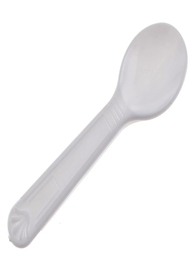 Green Direct Mini Plastic Tasting Spoons And Ice Cream Spoons (Pack with 100 spoons) - Image 4