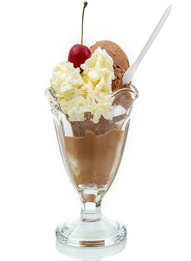 Green Direct Mini Plastic Tasting Spoons And Ice Cream Spoons (Pack with 100 spoons) - Image 2