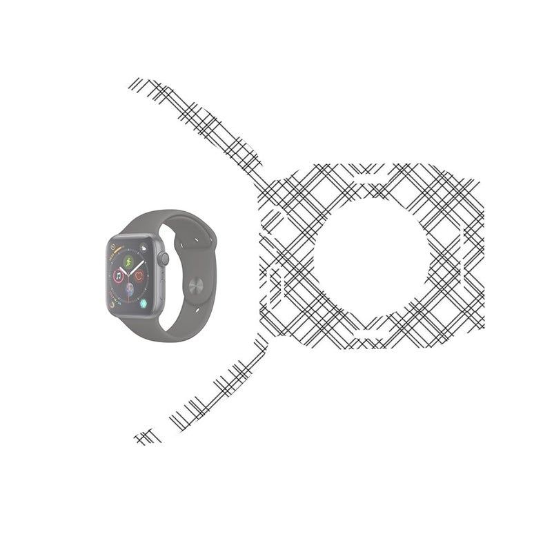 90STETHIX - Compatible for Apple iWatch Series 4 (44mm) - Watch Skin Wrap/Vinyl Skin Sticker Decal (102) - Image 1