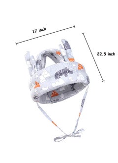 Generic Baby Safety Helmet Baby toddler anti-fall hat Children's head protection hat Anti-fall head protection hat Thick Adjustable size Lightweight and breathable Suitable for all seasons  - Image 2
