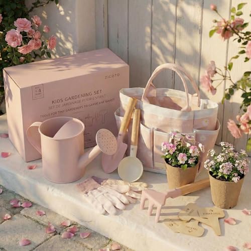 ZICOTO The Ultimate Kids Gardening Set The Perfect Toddler Gardening Set with Durable and Safe Tools for Endless Outdoor Fun Great for Easter Gifting to Spark Joy Creativity in Your Little Gardener - Image 1