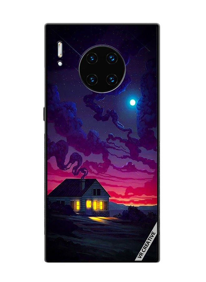 VR CREATIVE Protective Case Cover For Huawei Mate 30 Pro House Design Multicolour - Image 1