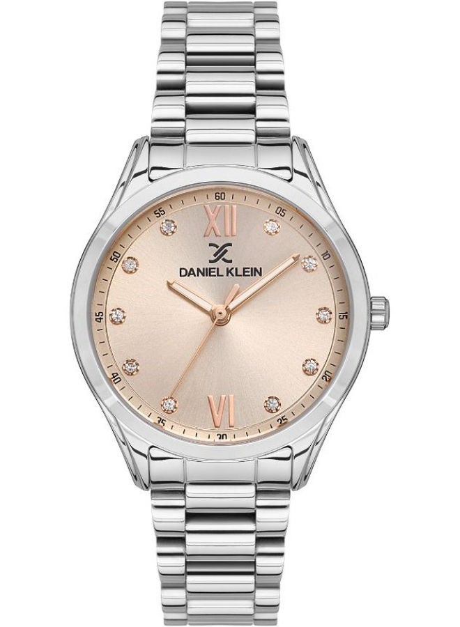 دانيل كلاين ساعة يد تناظرية من الفولاذ المقاوم للصدأ DK.1.13496-1 - Image 1