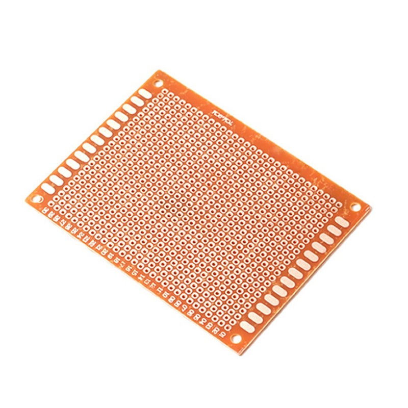 10pcs 7*9cm Solder Finished PCB for DIY Circuit Board Breadboard (Golden) - Image 2