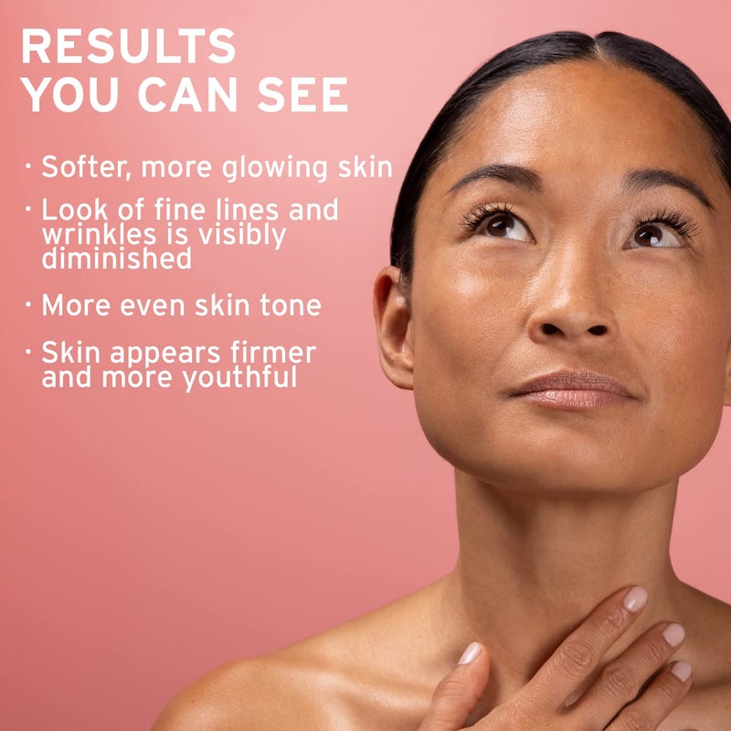 LIFE-FLO Retinol Face Cream - Face Moisturizer and Neck Cream w/ 1% Retinol Vitamin A, Green Tea and Vitamin E - Refines Skin, Minimizes Appearance of Fine Lines and Wrinkles, 60-Day Guarantee 1.7oz - Image 4