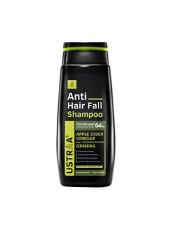 Ustraa Ustraa Anti Hair Fall Shampoo with Apple Cider Vinegar - Prevents Hair Fall, Strengthens Weak & Falling Hair and Adds Shine & Lusture to Hair - Sulphate & Paraben Free - 6.76 oz 