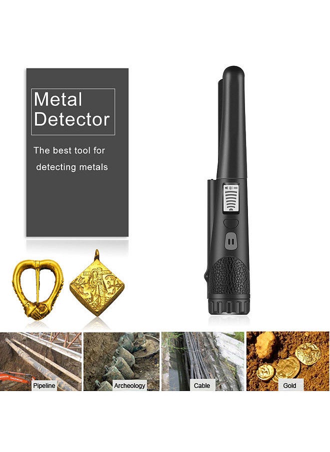 Generic - Portable Small Size Handheld Metal Detector Metal Finder Treasure Finder High Precisions Multipurpose Metal Detector with LCD Display Screen for Adults and Kids - Image 1