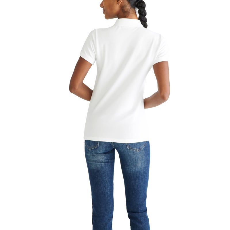 Aeropostale Aero Solid A87 Polo, Bleach, S - Image 3