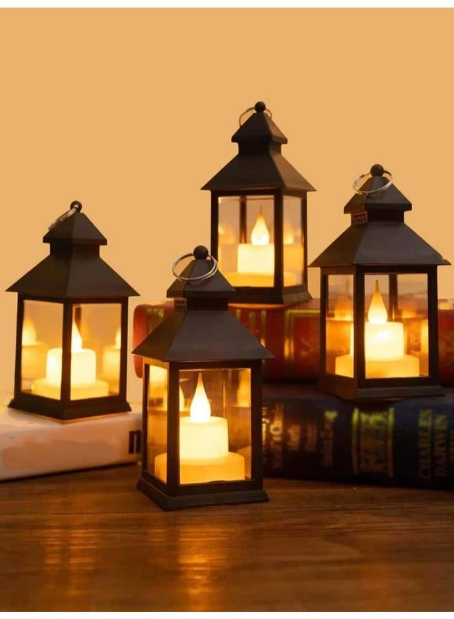 مجموعة من 2 فوانيس معدنية - Image 3