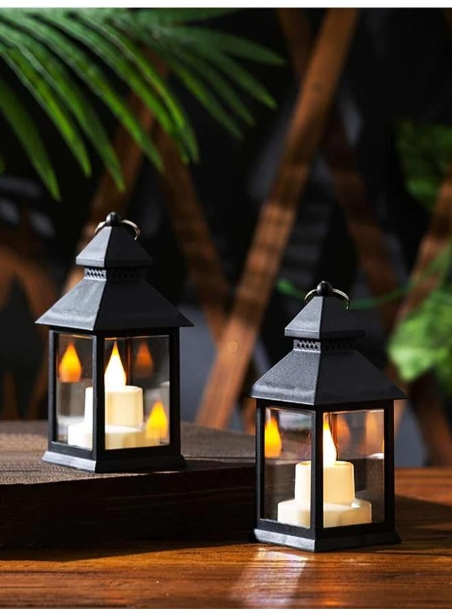 مجموعة من 2 فوانيس معدنية - Image 2