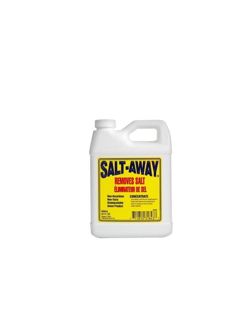 Riva Riva Salt Away Concentrate 1-Quart clean your PWC, Sport Boat, outboard, trailer and more  - Image 1