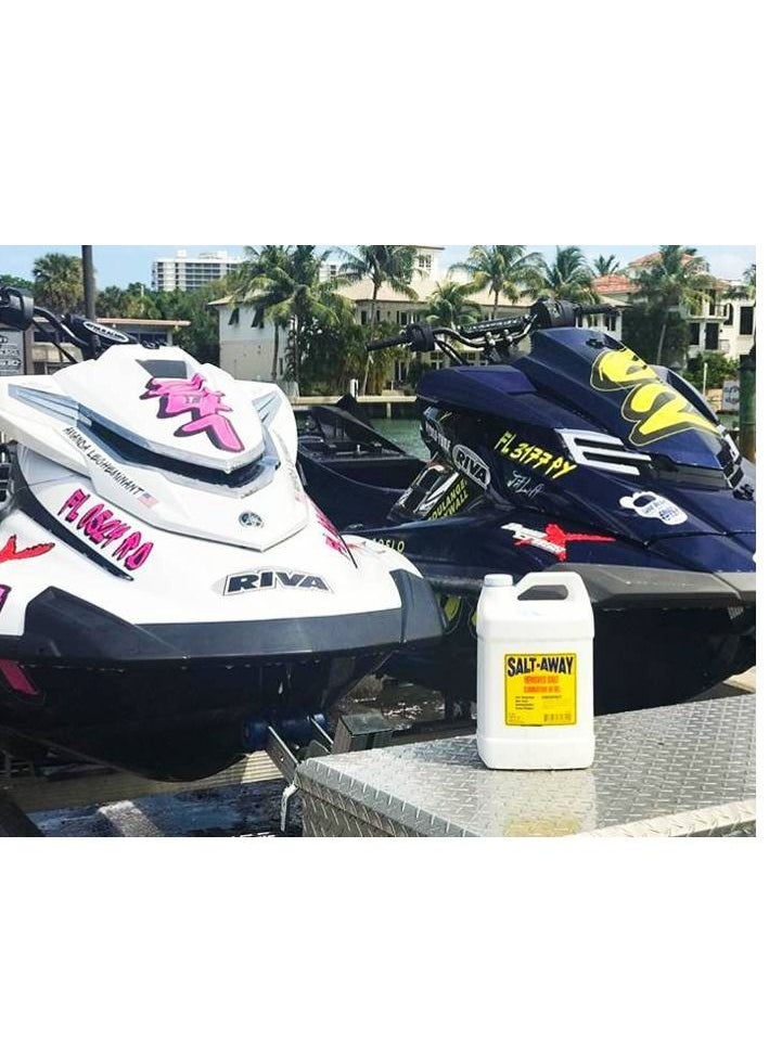 Riva Riva Salt Away Concentrate 1-Quart clean your PWC, Sport Boat, outboard, trailer and more  - Image 2