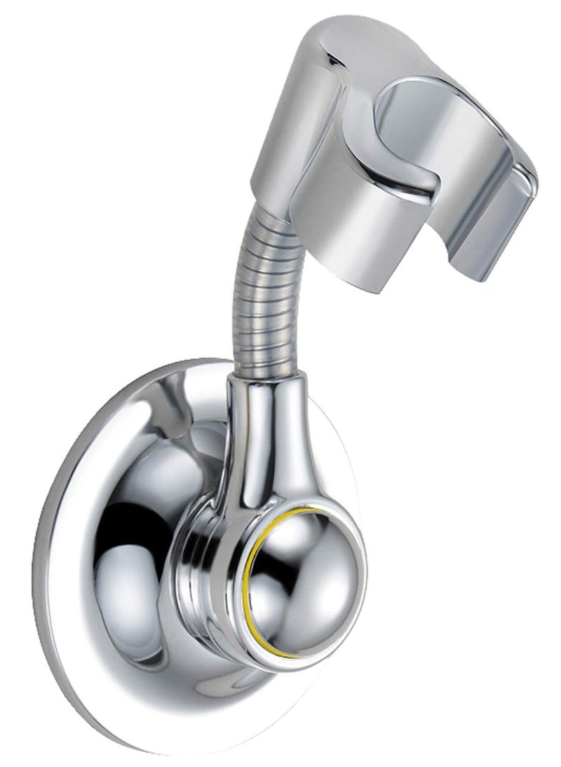 كيلا حامل رأس الدش، حامل دش محمول بقاعدة شفط بارتفاع قابل للتعديل، حامل شفط متعدد الاتجاهات قابل للإزالة مثبت على الحائط لإكسسوارات الحمام المنزلية - Image 1