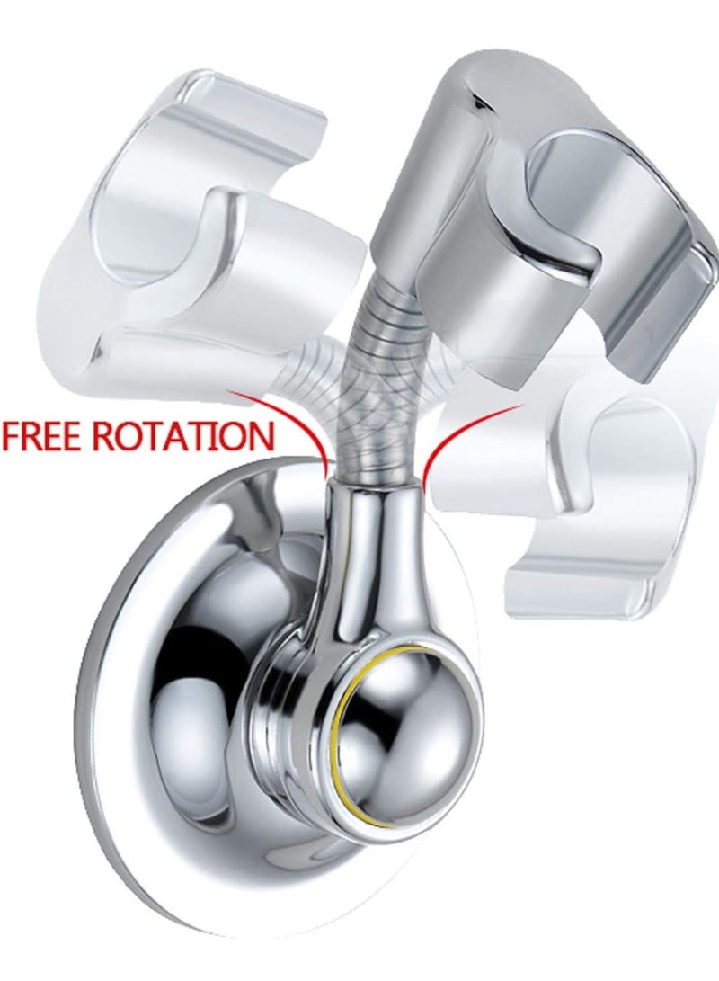 كيلا حامل رأس الدش، حامل دش محمول بقاعدة شفط بارتفاع قابل للتعديل، حامل شفط متعدد الاتجاهات قابل للإزالة مثبت على الحائط لإكسسوارات الحمام المنزلية - Image 2