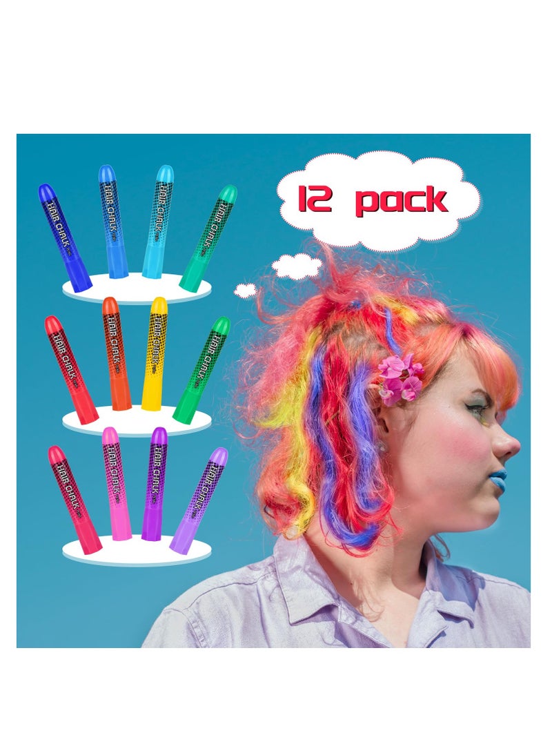 SYOSI Hair Chalk for Girls, Washable Temporary Hair Color for Kids, Great Teen Girl Gifts Idea, Birthday Gifts for 10 Year Old Girls, Girl Gifts Age 10-12 - Kids Hair Dye Temporary, Cosplay Hair DIY Party - Image 1