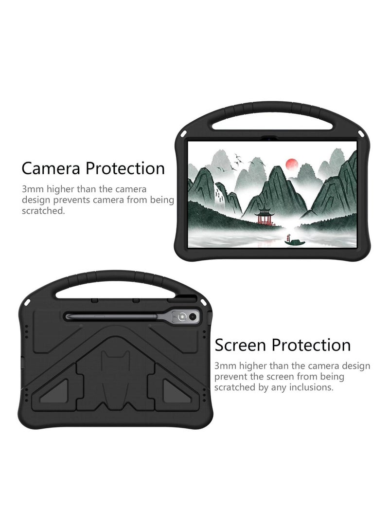 Compatible Lenovo Tab P12 12.7 inch 2025 Kids Lightweight Case with Grip Stand Shockproof Protective Cover for Tab P12 12.7 inch - Image 5