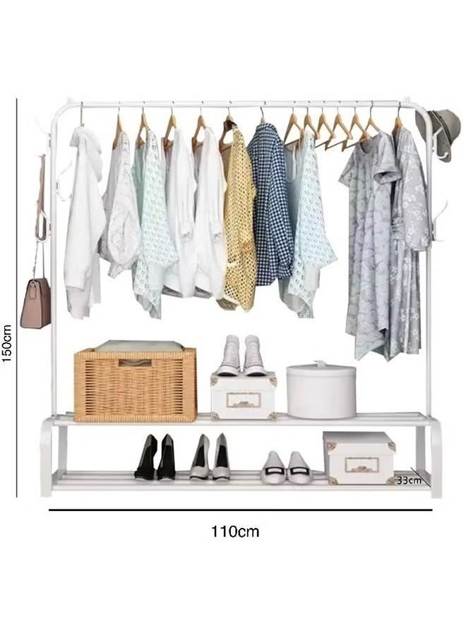 Beauenty Clothes organizer and Holder, Coat Rack Metal - Image 3