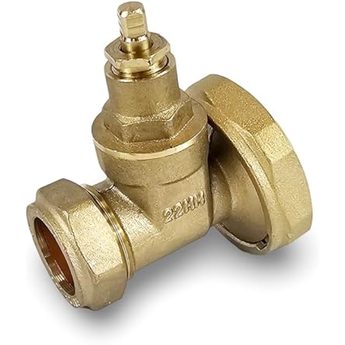 PUMP GATE VALVE FOR CENTRAL HEATING PUMP 1.1/2" X 22MM - Image 2