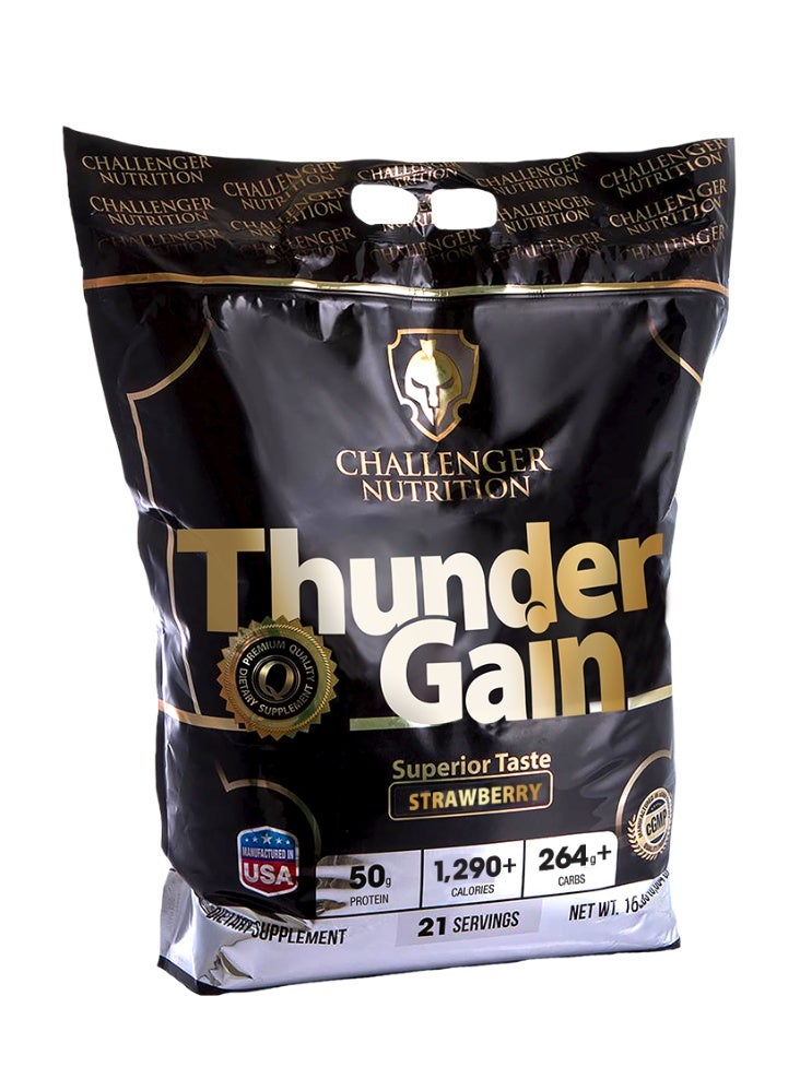 CHALLENGER NUTRITION Thunder Gain Strawberry 16Lbs