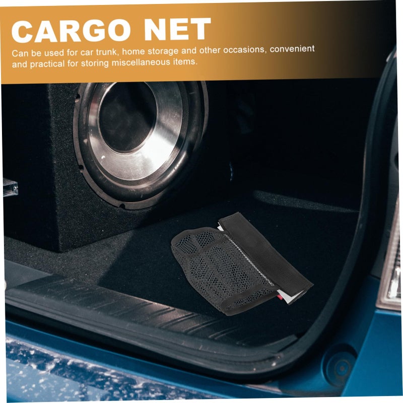 Elastic Car Trunk Organizer Cargo Net Multi Use Storage Vehicle Accessories 1 Pack - Image 4