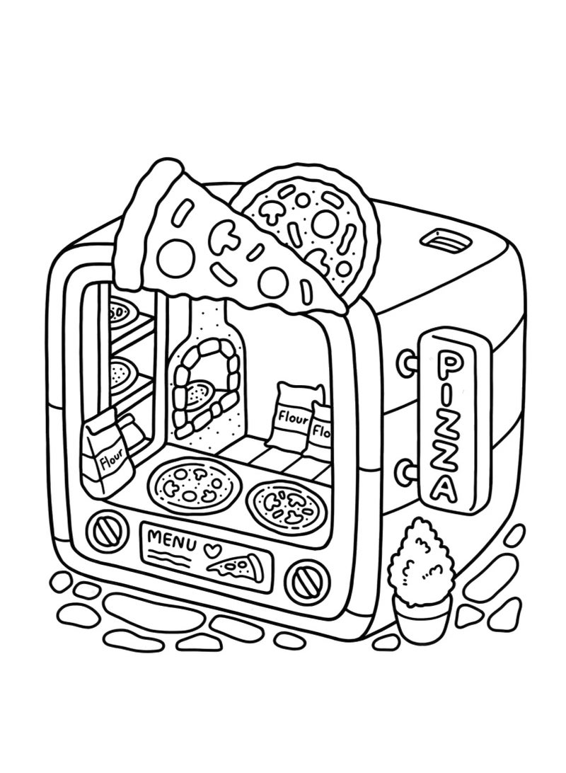 Generic Little Corner: Mindfulness Coloring Book for Adults & Teens – Whimsical Nordic Cozy Spaces with Super Cute Hygge Designs, Stress-Relieving Art Therapy (Cozy Spaces Series)  - Image 4