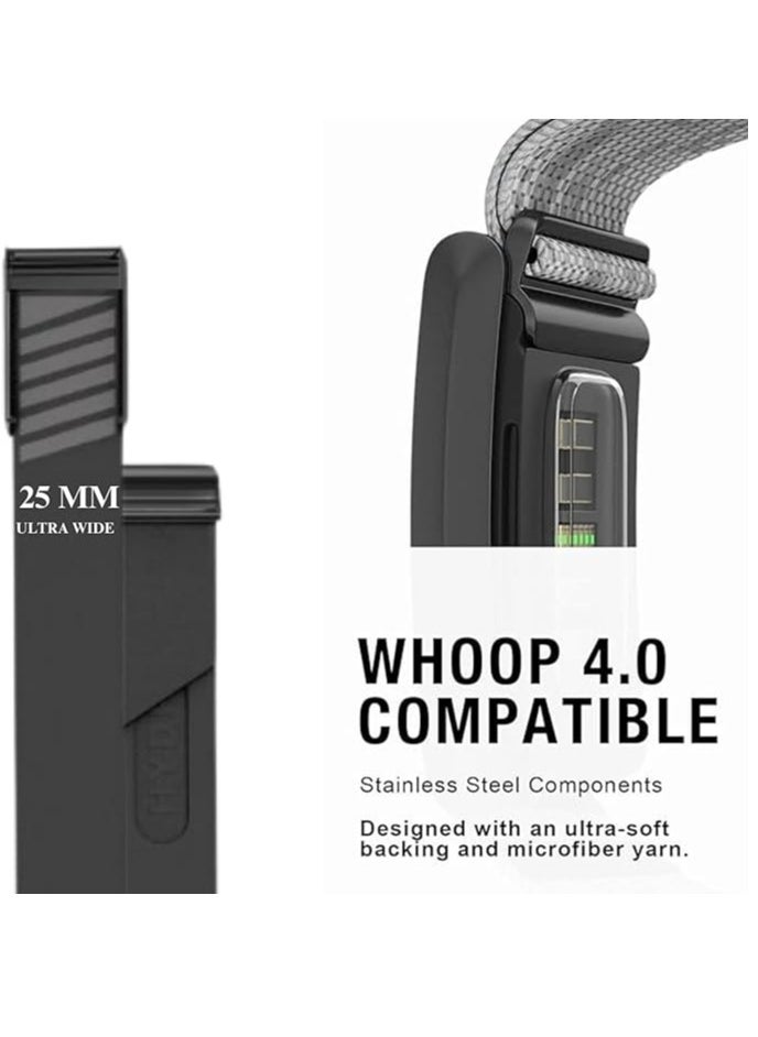 Generic Nylon Sport Band Compatible with Whoop 4.0, Flexible, quick-drying, water-repellent strap for active lifestyles—chic, affordable, and breathable  - Image 3
