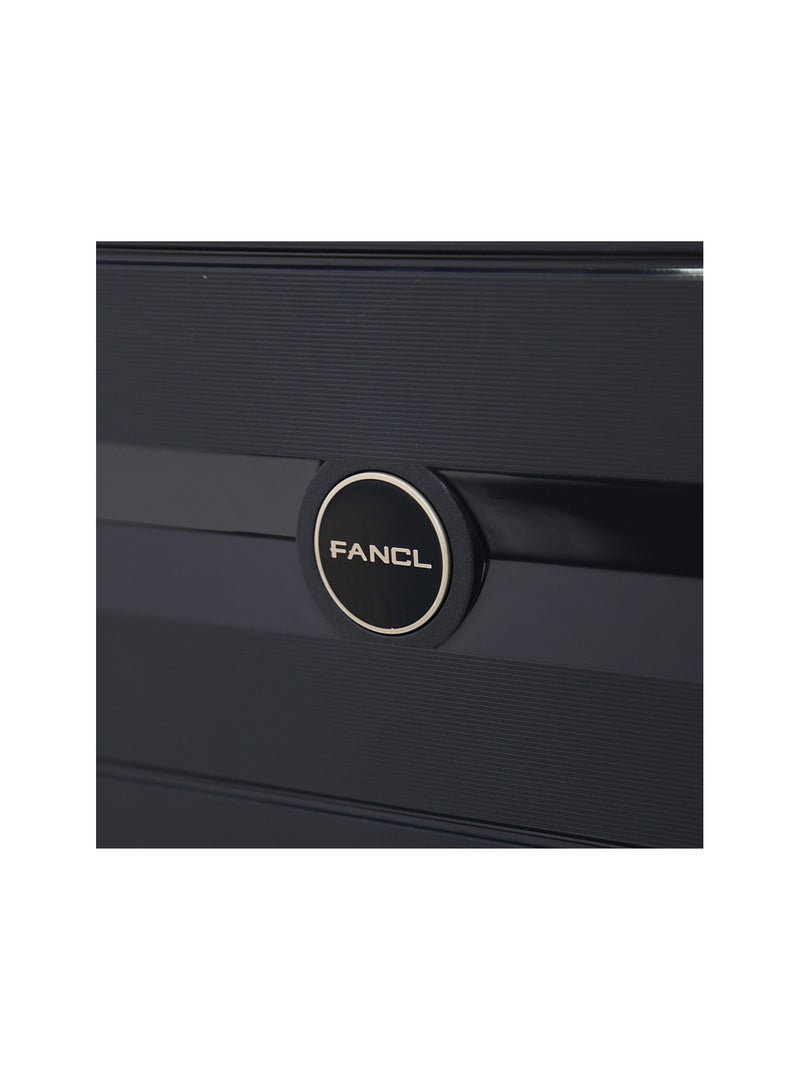 Fancl طقم حقائب أمتعة بعجلات من الجانب الصلب 4 قطع، أزرق (BC-12"،S-20"،M-24"،L-28") - Image 4