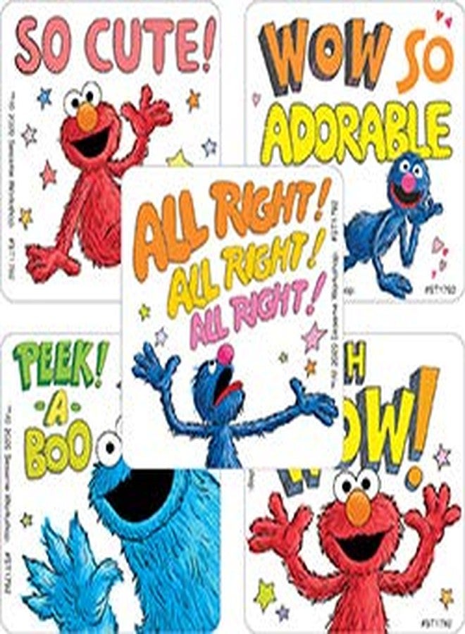 SmileMakers Sesame Street Monsters Stickers - Prizes and Giveaways - 100 per Pack