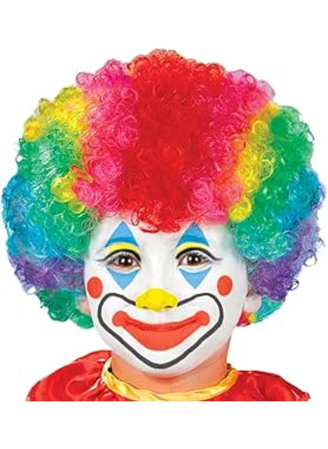 Generic - amscan 840170 Child Clown Costume Wig | Multicolor | 1 Pc, One Size - Image 1