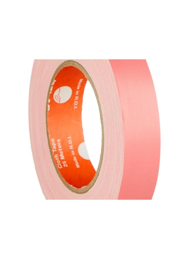 PROMASS promass Cloth Tape 1"X25M (25Mm) Pink  - Image 2