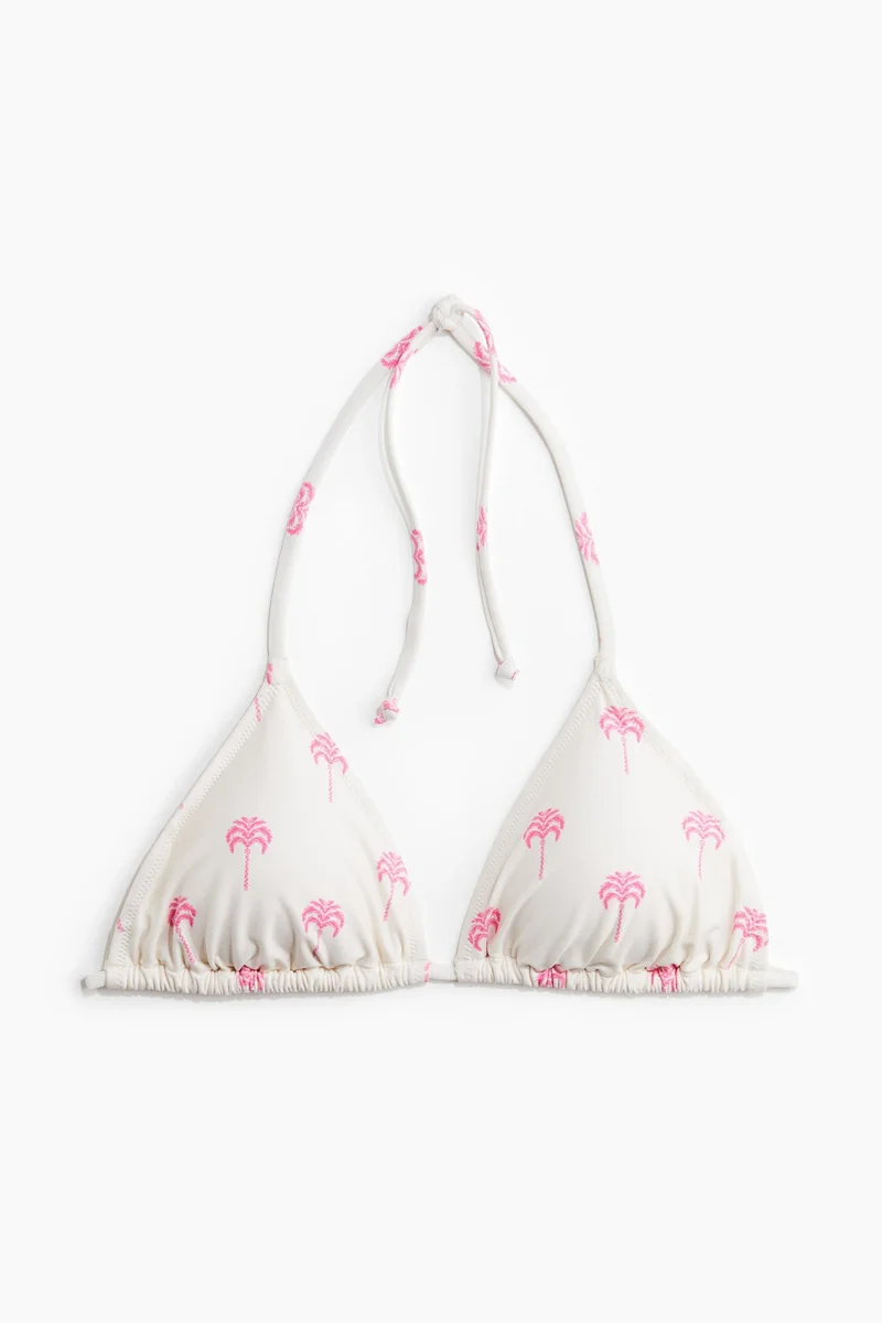 اتش اند ام بيكيني توب بقوالب مُبطنة بشكل مثلث