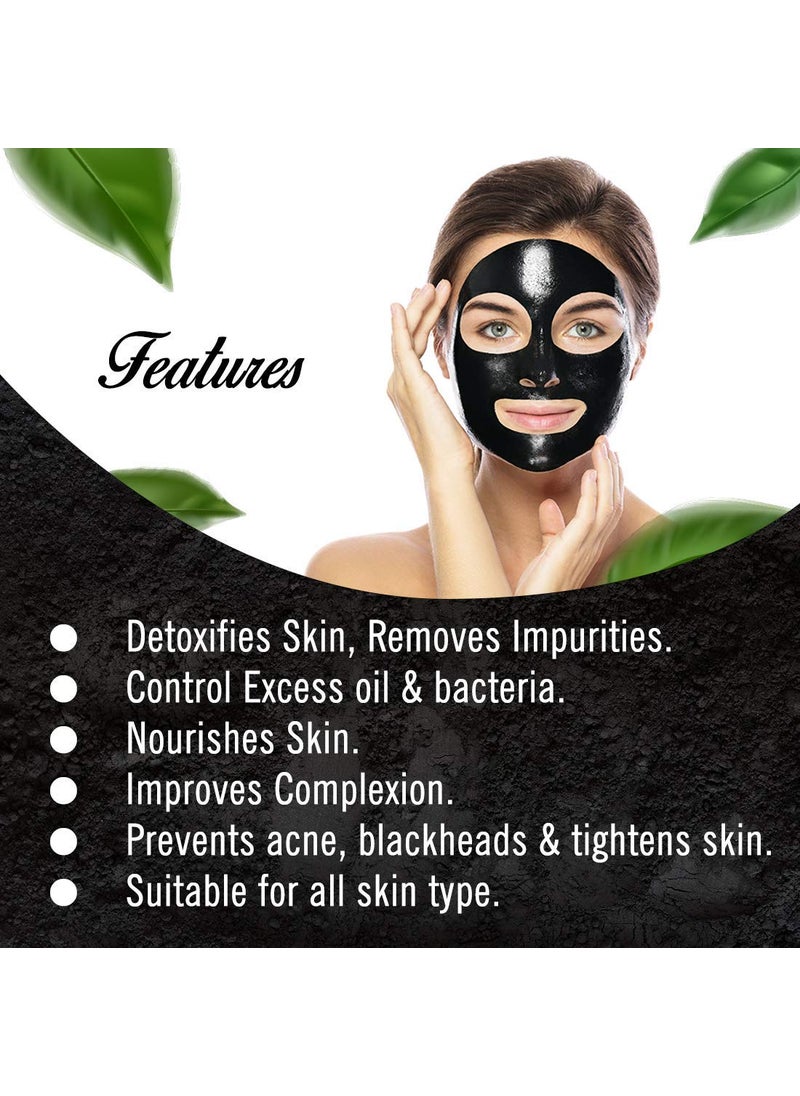 KEYA SETH AROMATHERAPY, DEVICE OF DROP Keya Seth Aromatherapy Charcoal Peel Off Mask Blackhead  Dead Skin Removal Tightens Pores Deeply Cleanses for Men  Women Enriched with Vitamin C  Rose Extract  Activated Charcoal  - Image 4