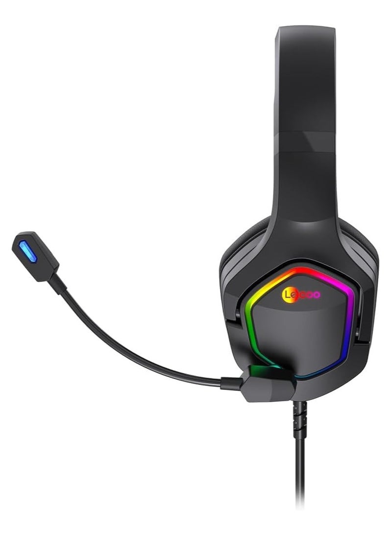 سماعة رأس للألعاب HT403 من بي اكسيلينت لليسو HT403، سماعة رأس PS4 بصوت محيطي 7.1 مع ميكروفون، للألعاب والكمبيوتر الشخصي، صوت جهوري ثقيل، تلسكوبية، عزل الضوضاء، سلكية، متوافقة مع منظور الشخص الأول، - Image 3