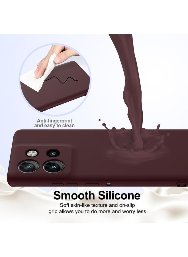 اس-توب جراب لهاتف Motorola Edge 50 Neo / Moto S50 جراب هاتف Magsafe من السيليكون المقاوم للصدمات - Image 5